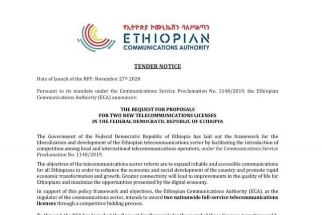 Liberalization and development of Ethiopia’s Telecommunication sector