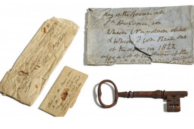 Key to room where Napoleon died found in Scotland