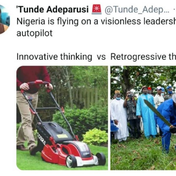 Nigerian Minister for Labor and employment criticized for distributing wheelbarrows as a means of empowerment