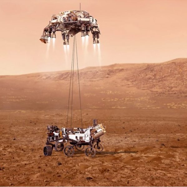 NASA successfully landed their rover, Perseverance, on mars in search of life