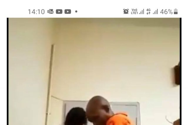 Female warder caught having unprotected sex with an inmate  (18+)