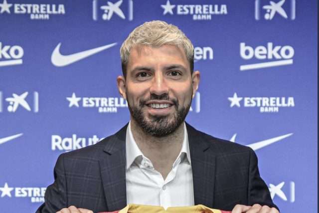 Barcelona has confirmed the signing of Sergio Aguero