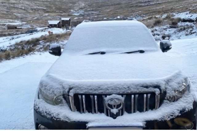 Snowfall experienced in parts of South Africa and Lesotho