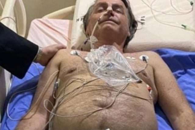 Brazil President, Jair Bolsonaro, in hospital after battling hiccups for 10 days