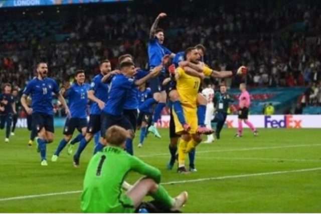 Italy defeats England in Euro 2020 final in penalty kick shootout
