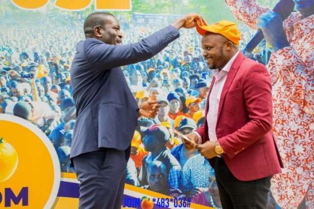 Comedian and radio presenter Felix Odhiambo Odiwuor aka Jalang’o has joined ODM party as a live member