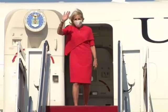 U.S. first lady, Jill Biden lands in Japan for Tokyo Olympics