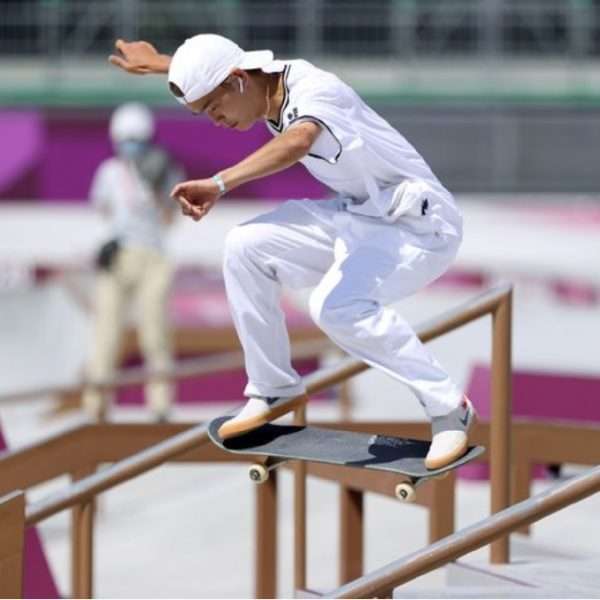 Skateboarding is at the Olympics for the first time