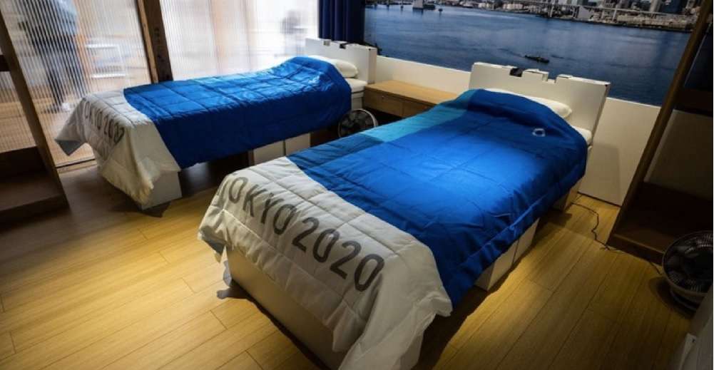 Tokyo Olympics installs cardboard beds inside Olympic Village Kerosi Blog