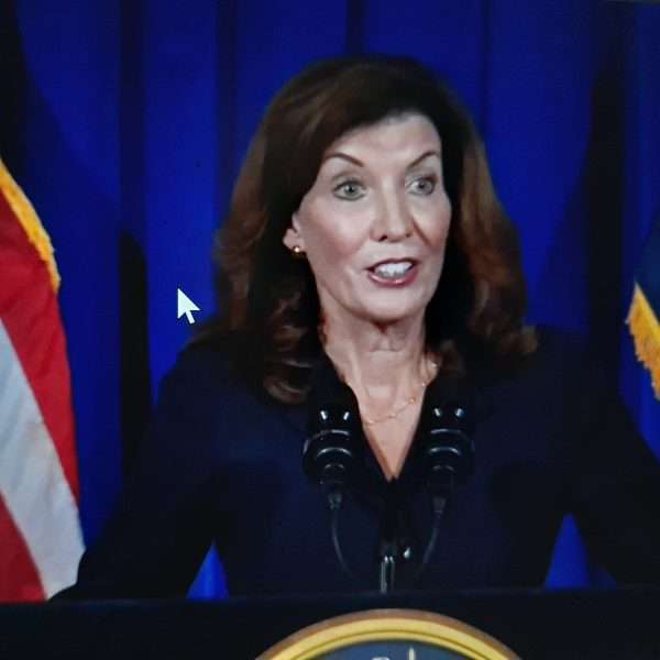Kathy Hochul becomes the first female governor for New York