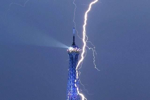 International travel spots hit by lightening strikes recently