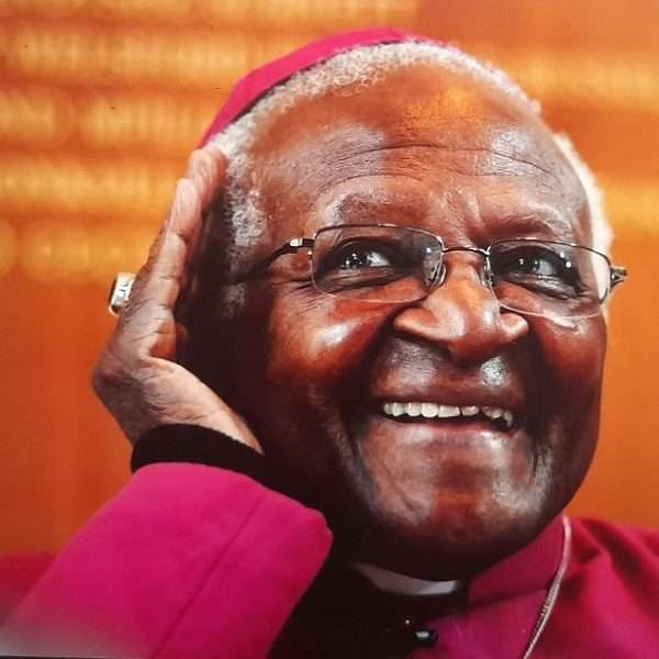 Shock as Desmond Tutu’s wall painting in Cape Town vandalized with k-word