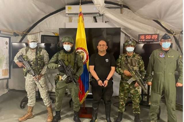 Colombia’s most wanted drug lord Otoniel captured