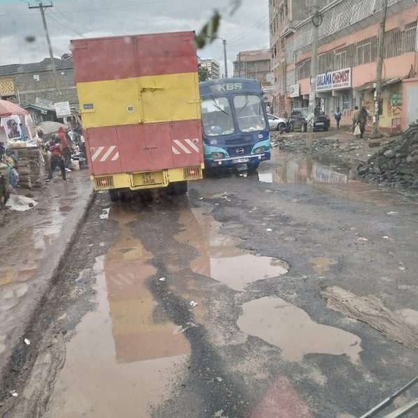 Rainy season washes away city roads