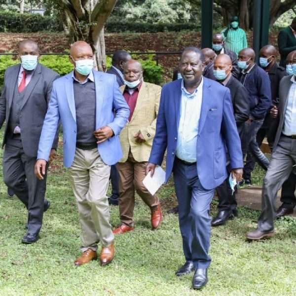 Njenga Maina supports Raila for President