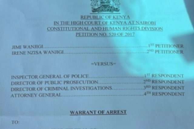 High Court directs the Inspector of Police to arrest DCI boss George Kinoti
