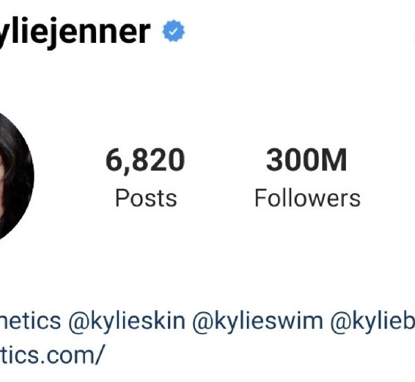 Kylie Jenner breaks Instagram record as the first woman to hit the 300 million followers mark