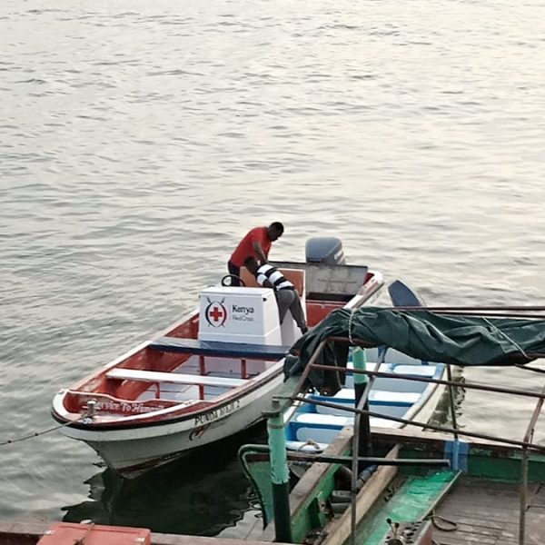 Speed boats in Lamu