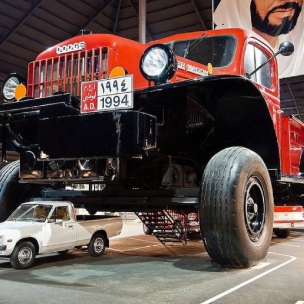 The person with the largest collection of 4×4 cars