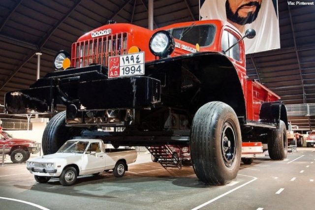 The person with the largest collection of 4×4 cars