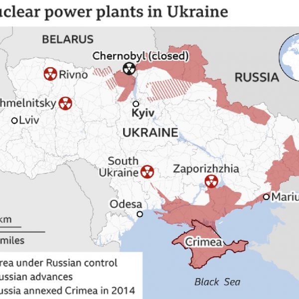 Russia attacks a Ukraine nuclear Plant