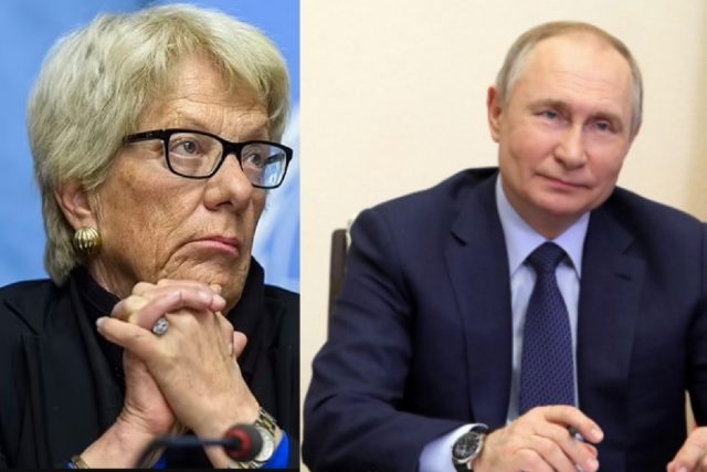 Former UN Chief Prosecutor calls for international arrest warrant for Putin saying he is a ‘war criminal’