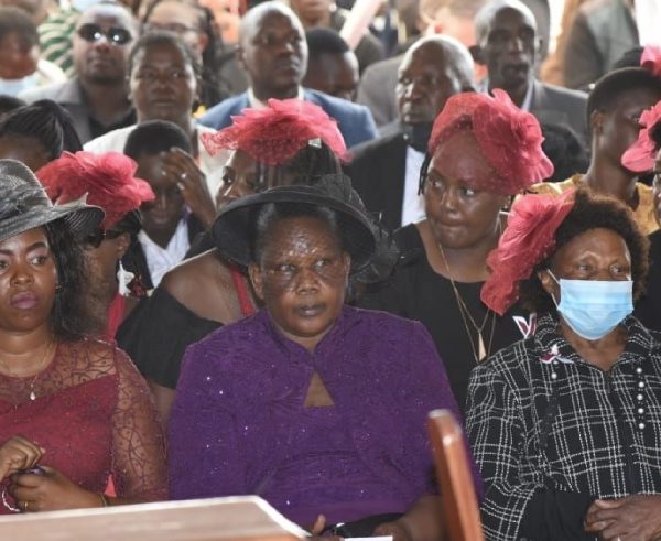 Mzee Jackson Kibor buried today at his Kabenes in Uasin Gishu County (photos)