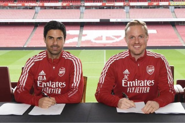 Mikel Arteta signs a contract as Arsenal Manager till 2025