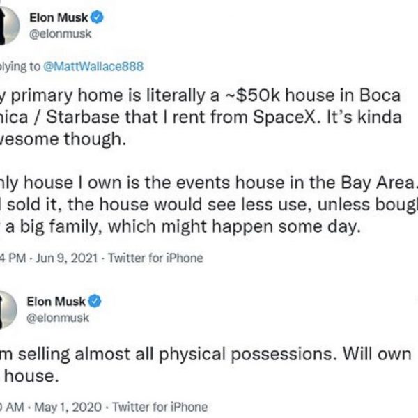 Elon Musk lives in a modest home in Texas despite being the richest man in the world