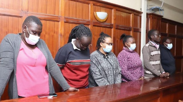 Six Kenyatta National Hospital staff accused of stealing Ksh. 4.6 million cancer drugs released on KES 500,000 bail each