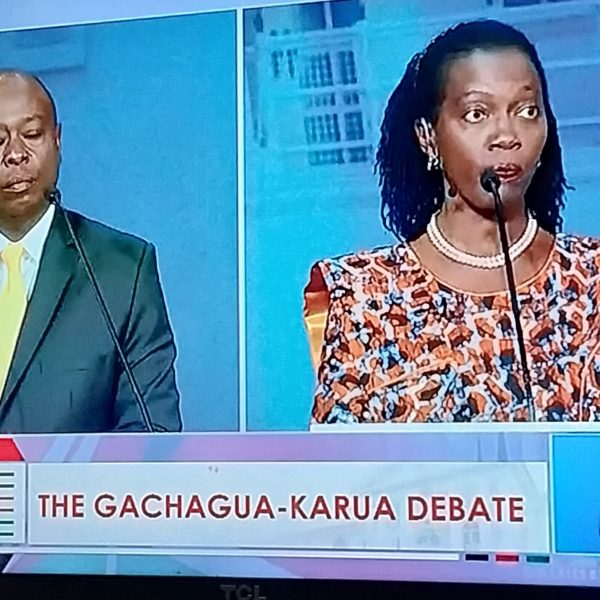 Martha v. Gachagua debate 2022