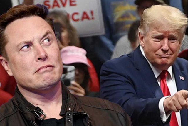 ‘It’s time for him to hand up his hat and sail into the sunset’ – Elon Musk hits back at Donald Trump after he branded him a ‘bull***t artist’