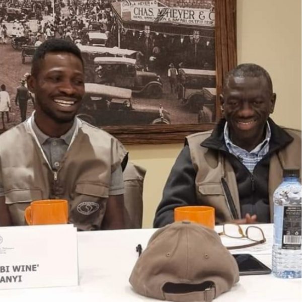 Bobi Wine and Kizza Bessigye are in Kenya as elections observers