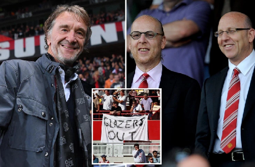 £15BILLION worth sir Jim Ratcliffe wants to buy Manchester United