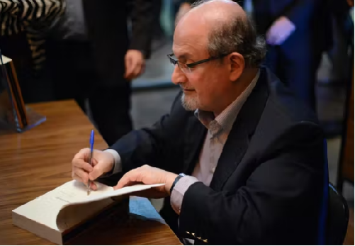 Salman Rushdie stabbed for novel, Satanic Verses