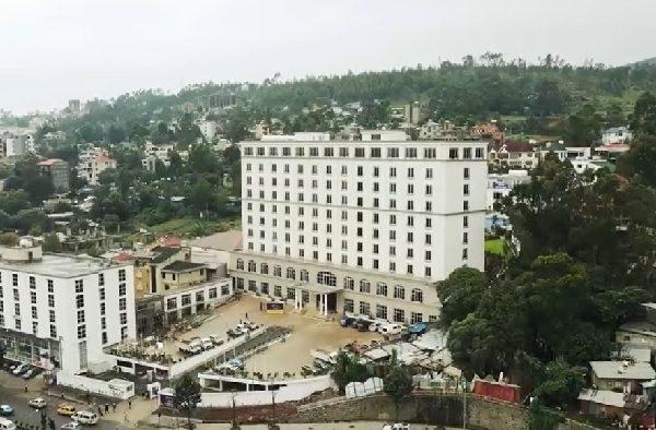 Former Olympic and world athletics champion Haile Gebrselassie opens a new hotel in Addis Ababa