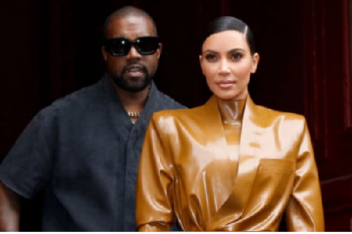 Kim Kardashian and Kanye west