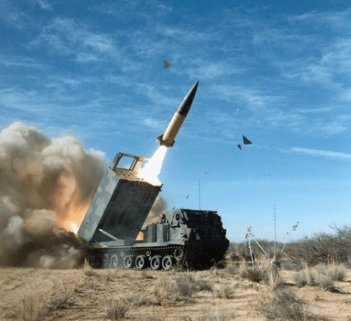 Missile launch in Ukraine
