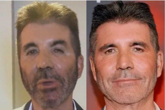 Simon Cowell received offensive messages as his new looks trigger concerns