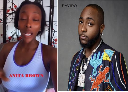 Anita Brown alleges that she is pregnant for Nigerian singer Davido and said that they had raw s3x