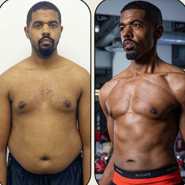 David Hudson lost 19 kgs in 13 weeks