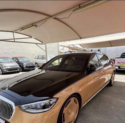 Davido ships in a Maybach S-Class S680 V12 2023 by Air to Nigeria