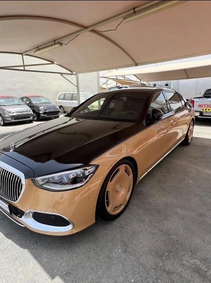 Davido ships in a Maybach S-Class S680 V12 2023 by Air to Nigeria