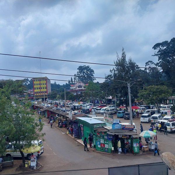 Limuru town bustling with life