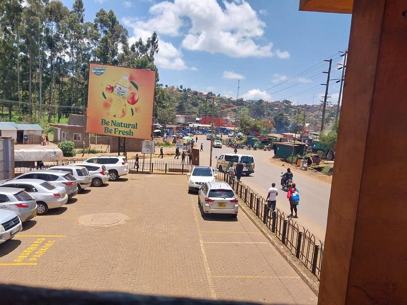 Parking in Limuru Town 