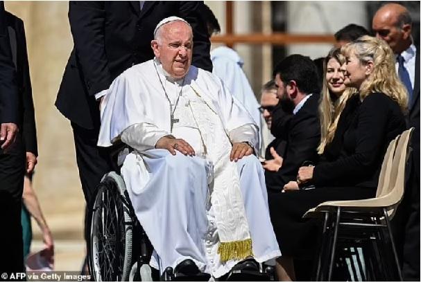 Hospital reports that Pope Francis is awake and cracking jokes following surgery for his hernia and intestines