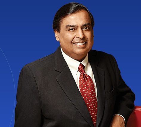 Mukesh Ambani is the richest person in India