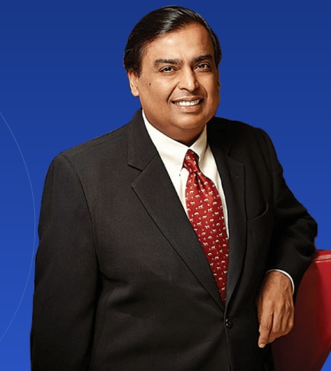 Mukesh Ambani is the richest person in India
