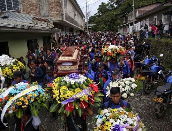 Colombia is deadliest country in America for Human Rights Defenders