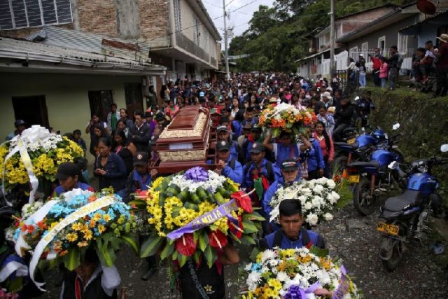 Colombia is deadliest country in America for Human Rights Defenders